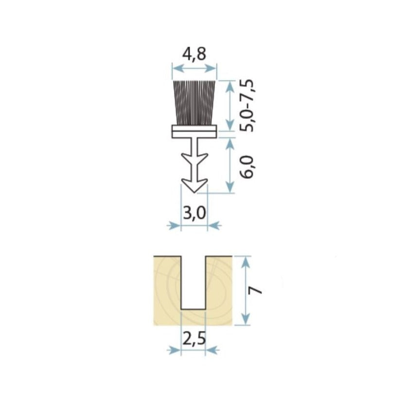 PFS BRUSH SEAL